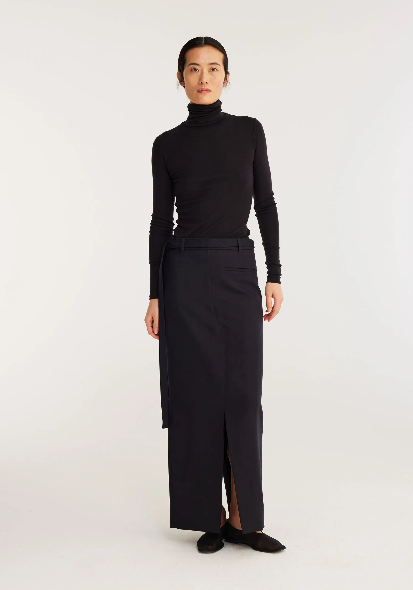 REIMAGINED TAILORED SKIRT