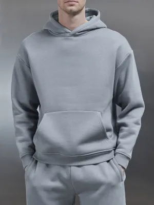 Relaxed Fit Hoodie in Coast Blue