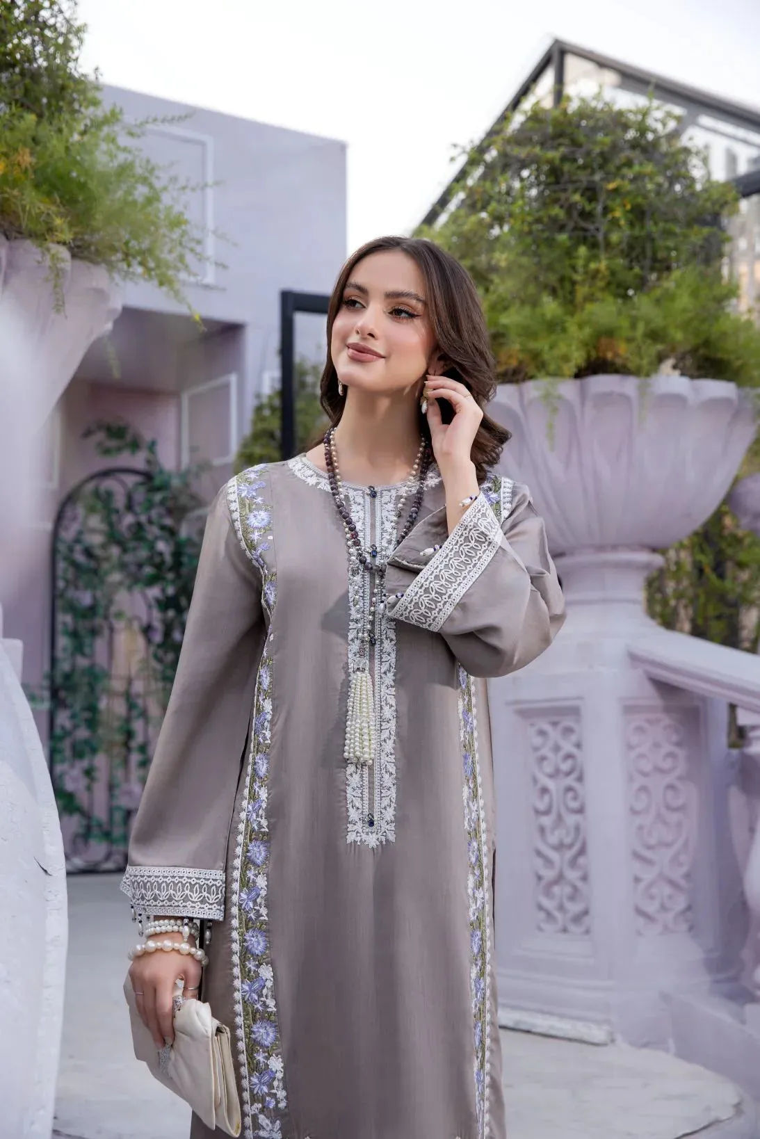 SAKEENA HASAN LUXE LINEN ALLURE SL1