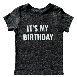 SILAS - It's My Birthday Tee in Charcoal