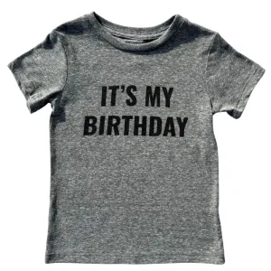 SILAS - It's My Birthday Tee in Heather Grey