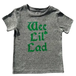 SILAS - Wee Lil' Lad Tee in Heather Grey