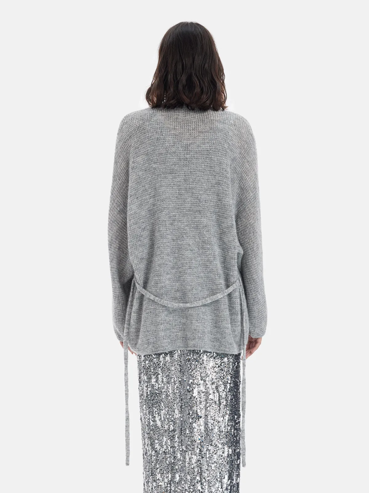 Silver Thread Relaxed Knit Set