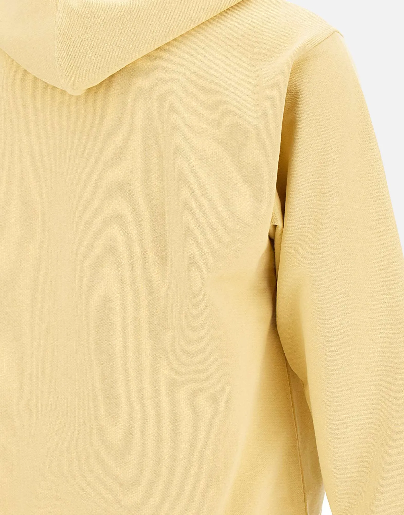 Slogan Classique Cotton Sweatshirt in Yellow
