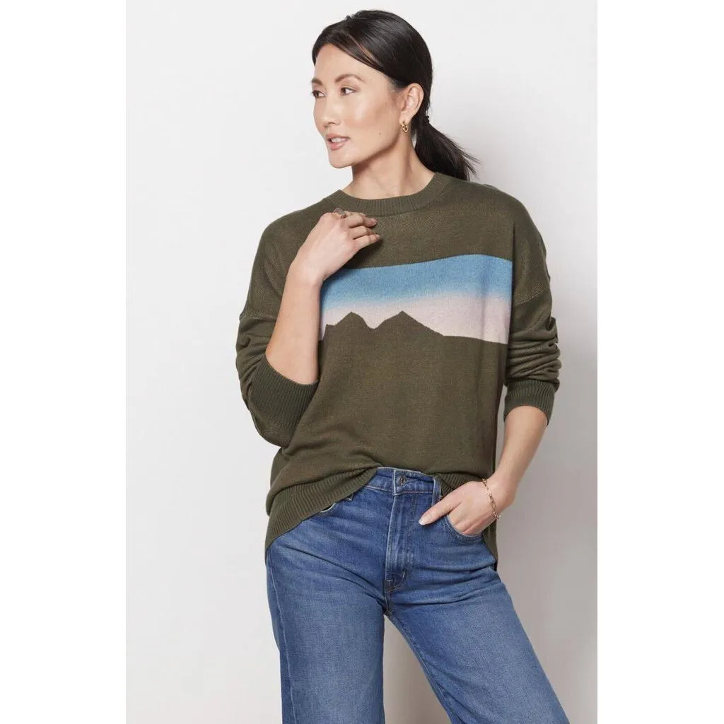 Spiritual Gangster Sunset Relaxed Pullover NWT - Size XL