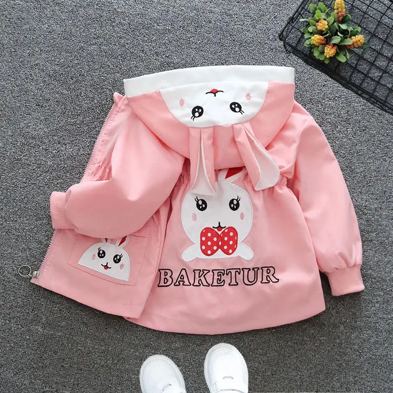 Stylish Girls Denim Jacket for Fashionable Kids Aged 2-10 Years