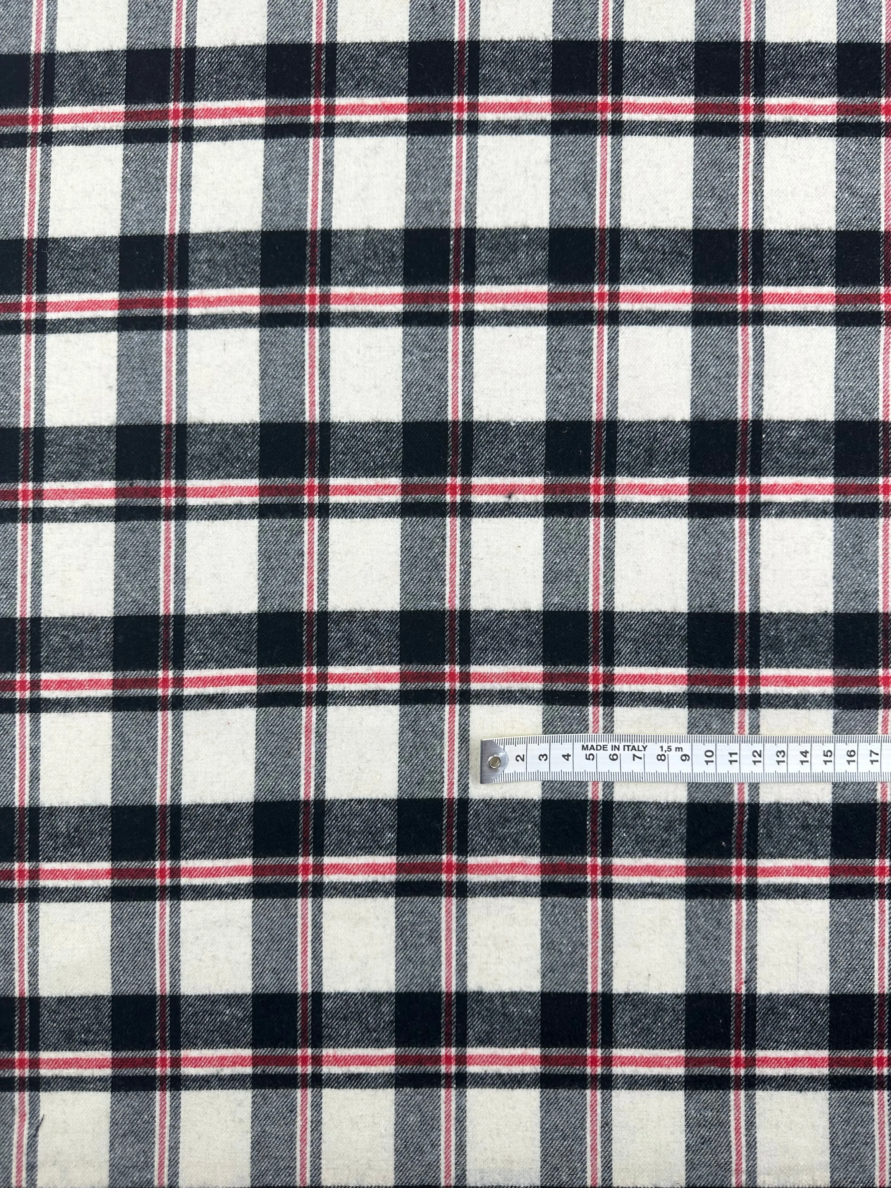 Suiting - Black Watch Plaid  - 147cm