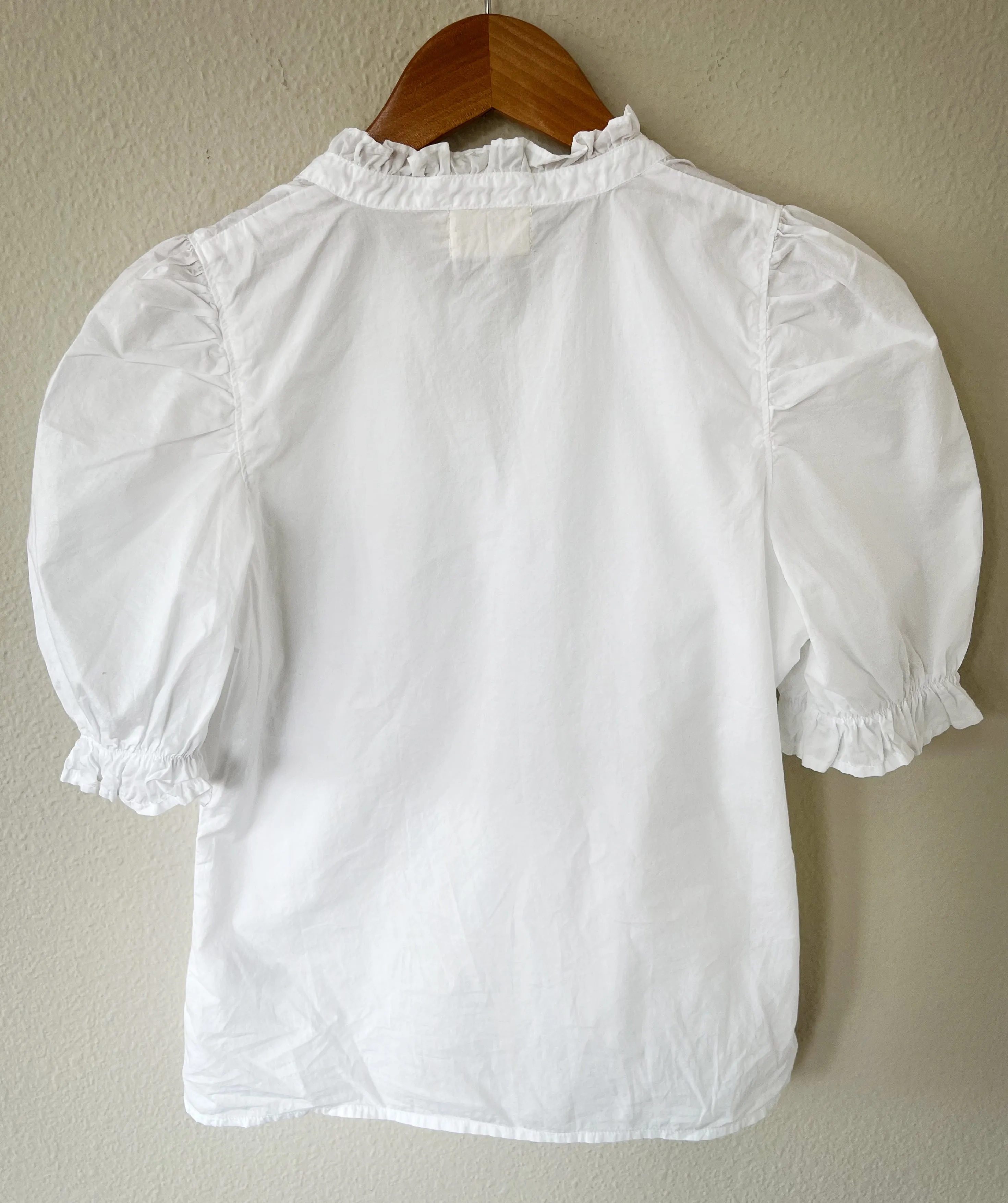 Suzette blouse in white