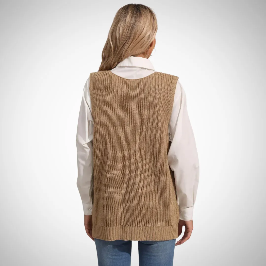 Trixie V-Neck Sweater Vest