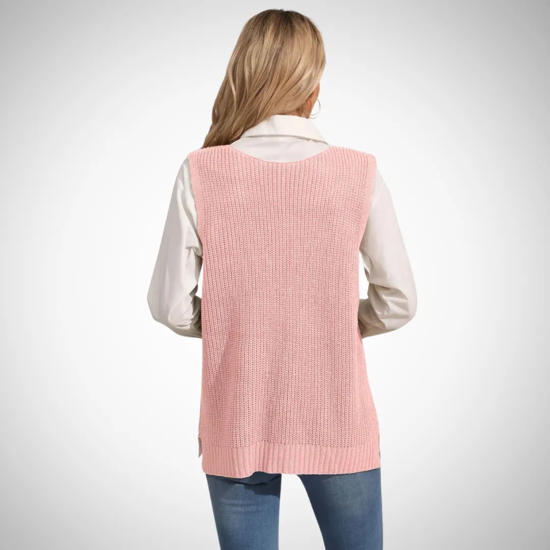 Trixie V-Neck Sweater Vest