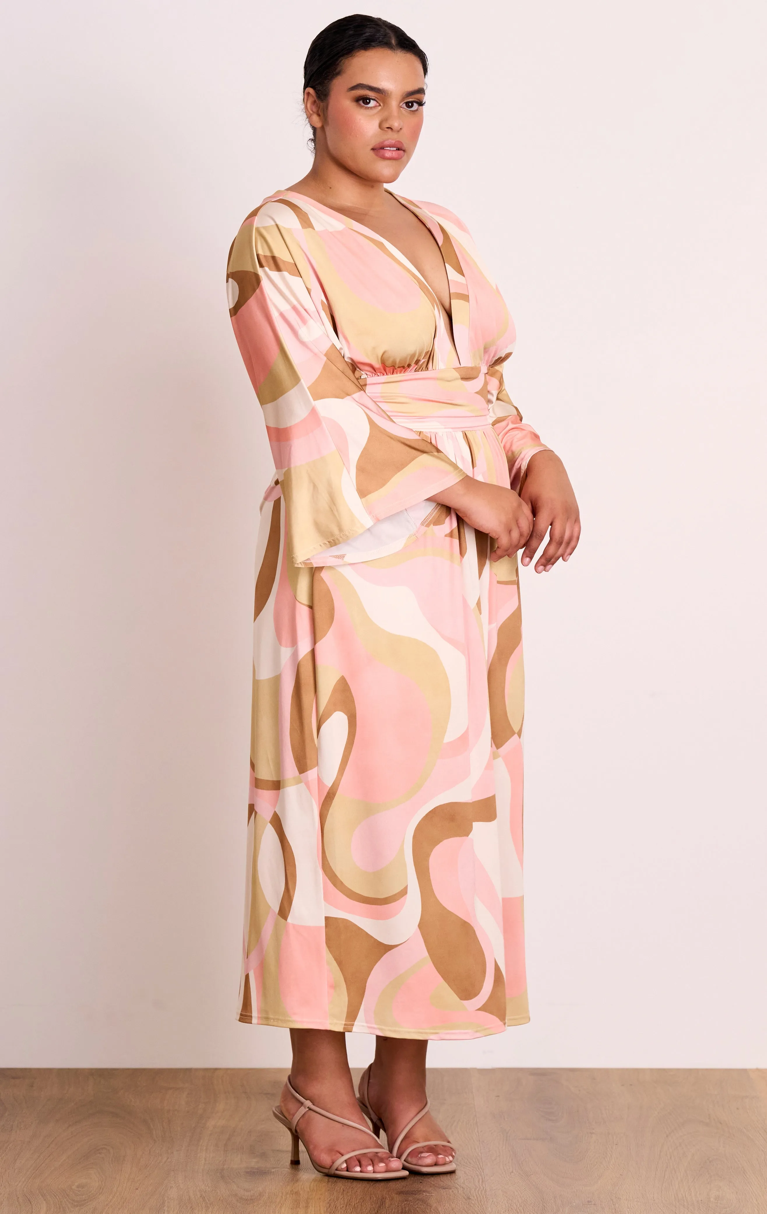 Valentina Drape Midi
