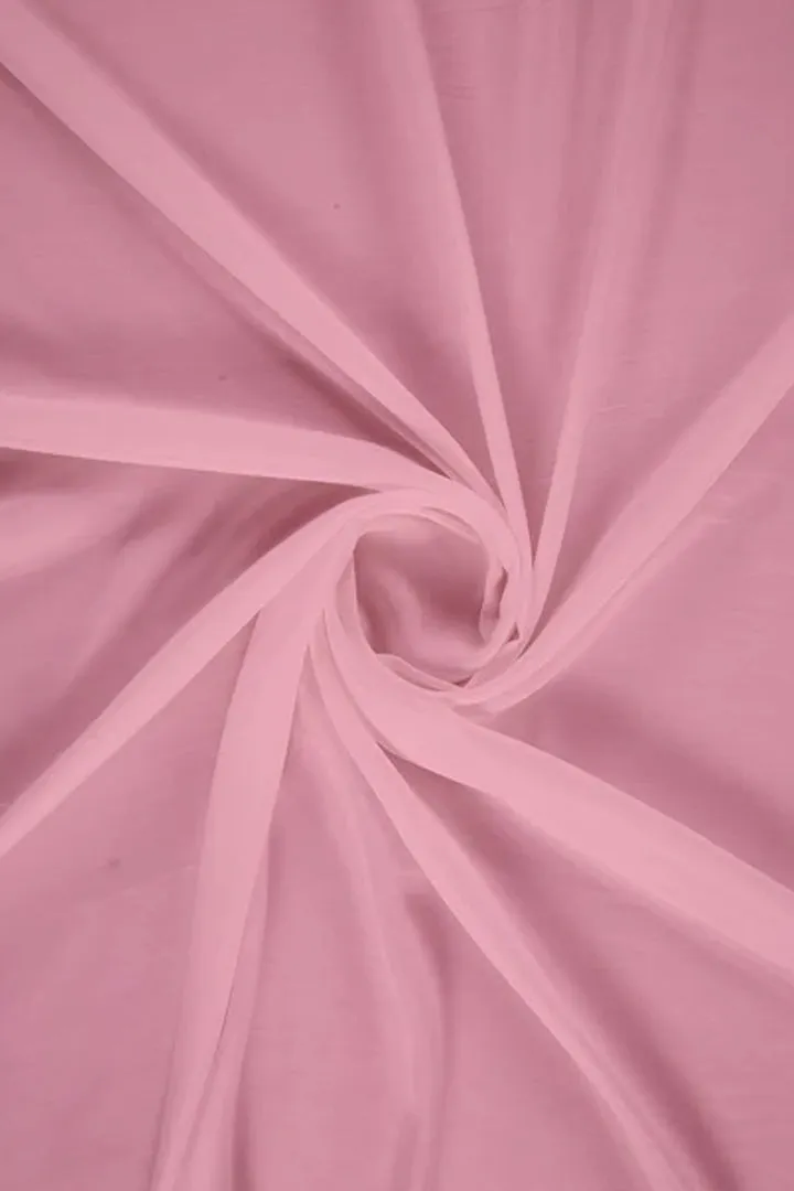 White Plain Dyeable Natural Viscose Royal Crepe Fabric
