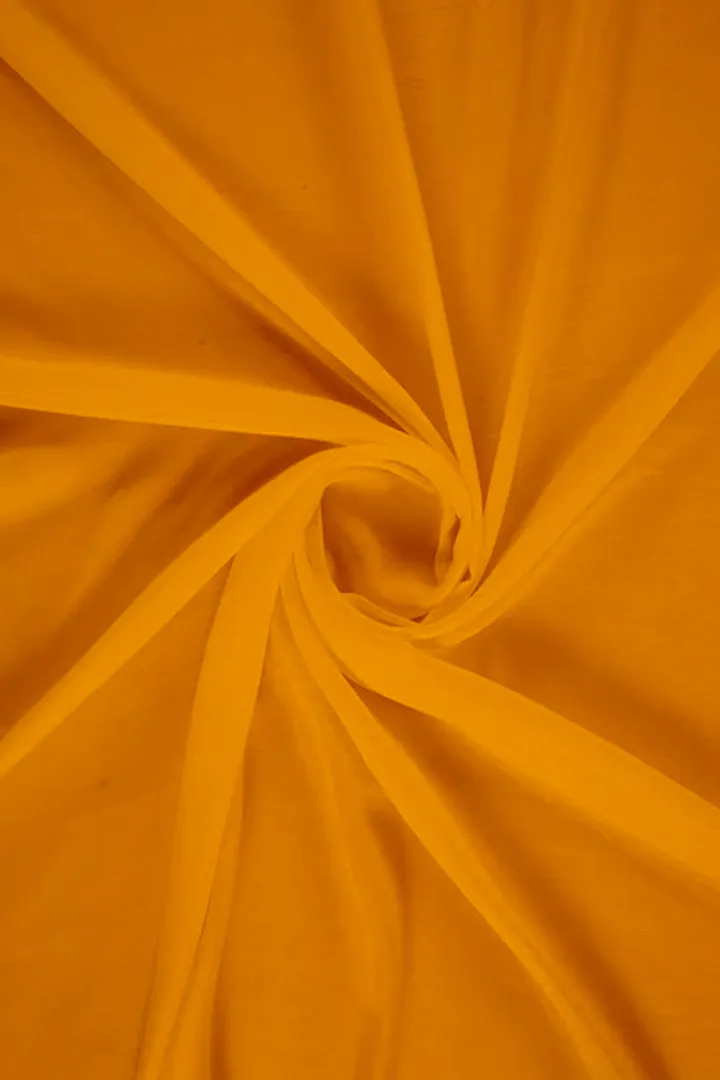White Plain Dyeable Natural Viscose Royal Crepe Fabric