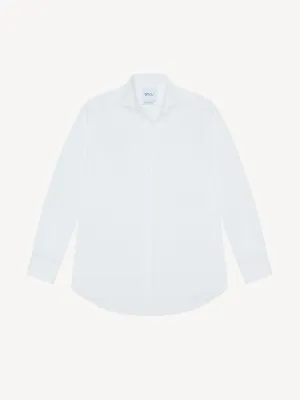 White tencel Boyfriend shirt