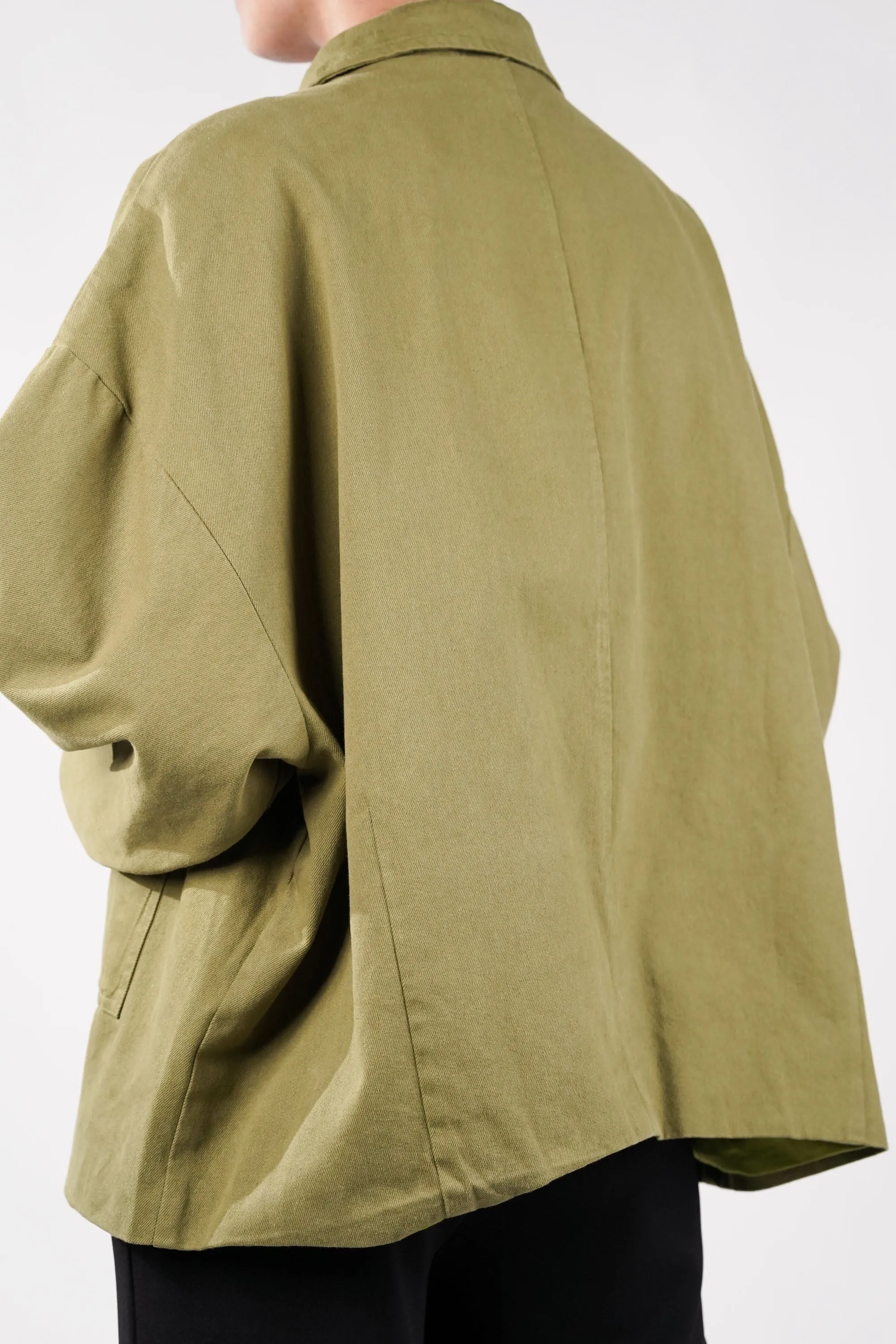 Willow Green Oversized Jacket