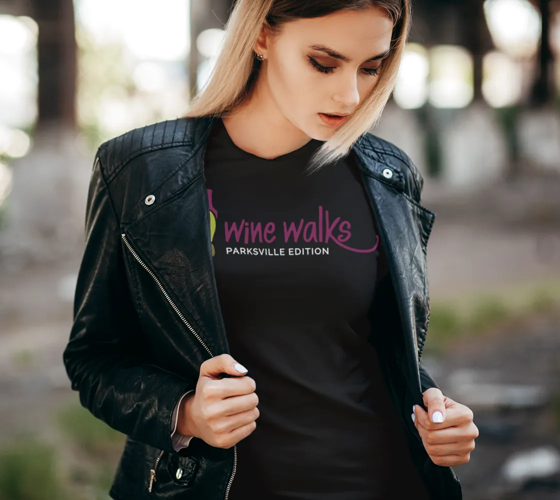 Wine Walks - Parksville Edition - Women's T-Shirt