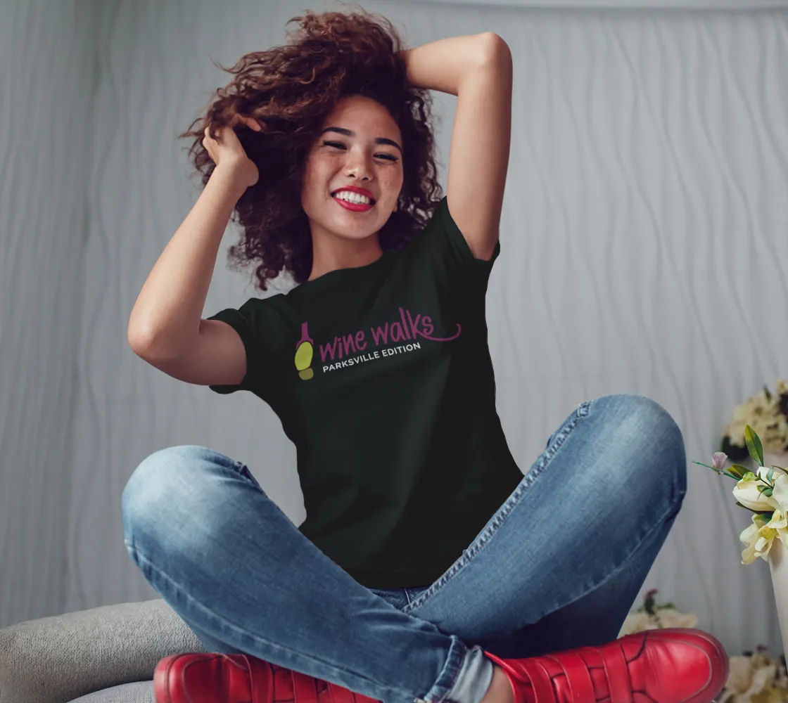 Wine Walks - Parksville Edition - Women's T-Shirt