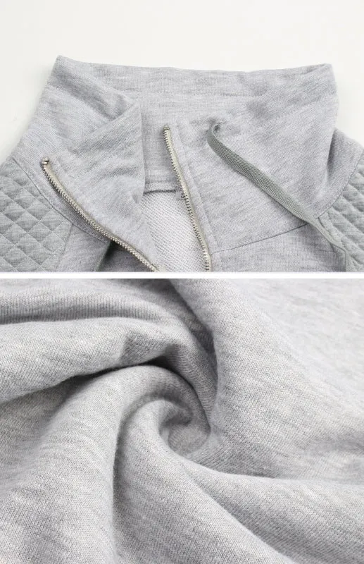 Women's Long Sleeve Zippered Diamond jackets