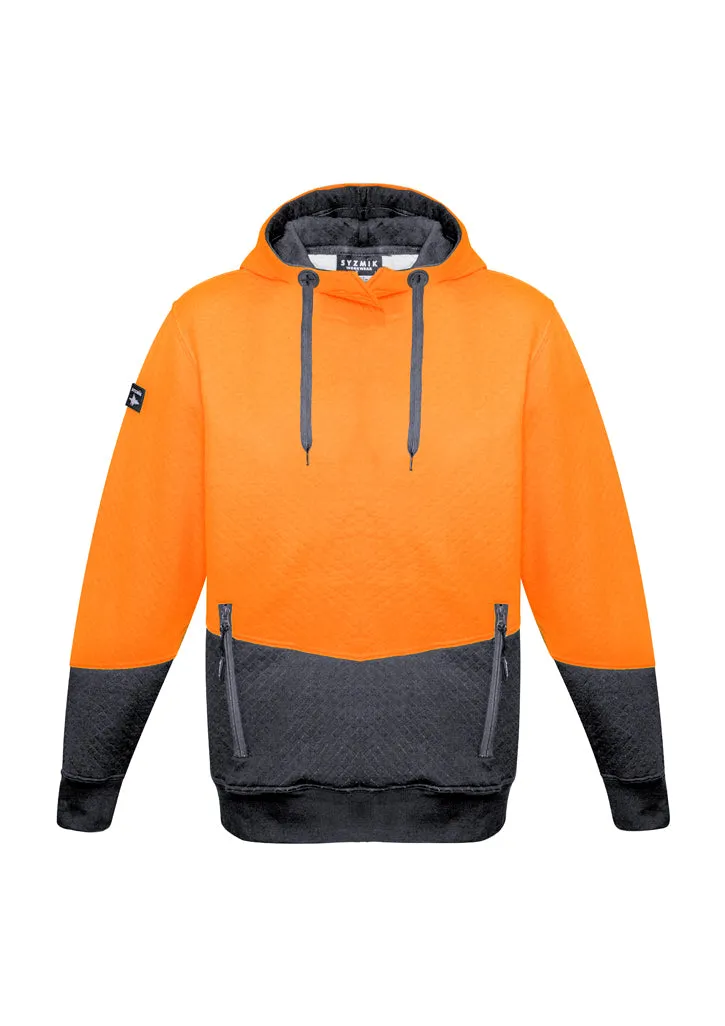 ZT477 - Syzmik - Unisex Hi Vis Textured Jacquard Hoodie