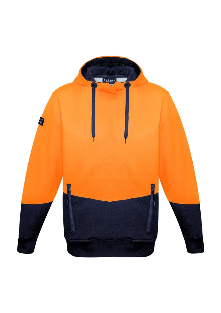 ZT477 - Syzmik - Unisex Hi Vis Textured Jacquard Hoodie
