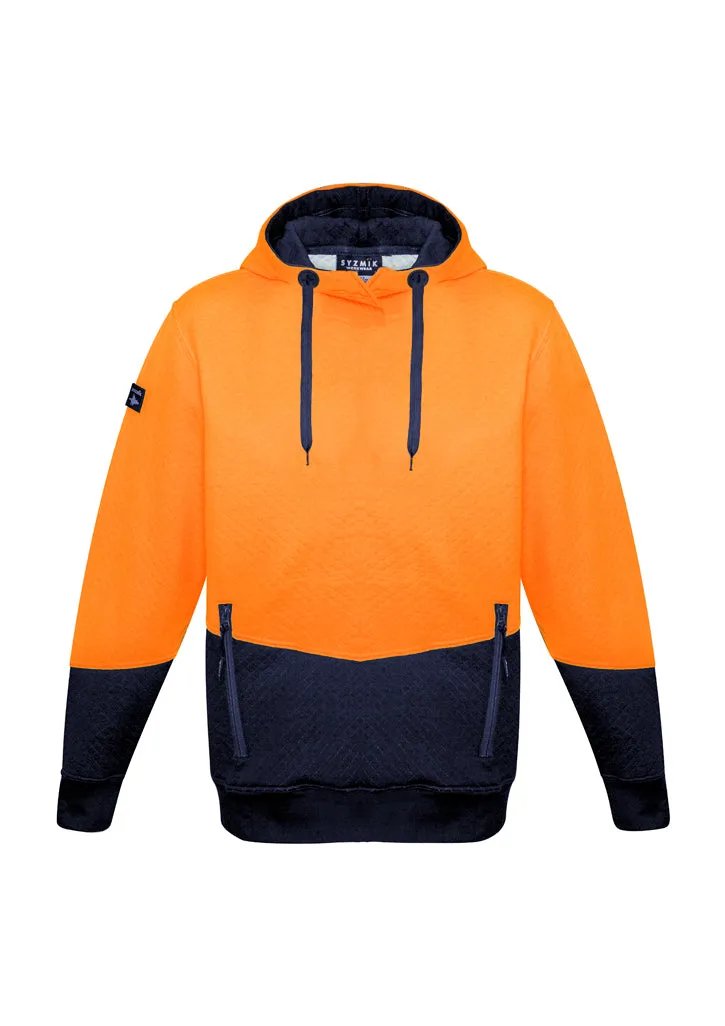 ZT477 - Syzmik - Unisex Hi Vis Textured Jacquard Hoodie
