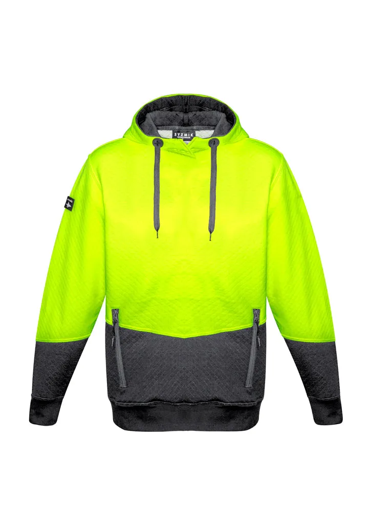 ZT477 - Syzmik - Unisex Hi Vis Textured Jacquard Hoodie